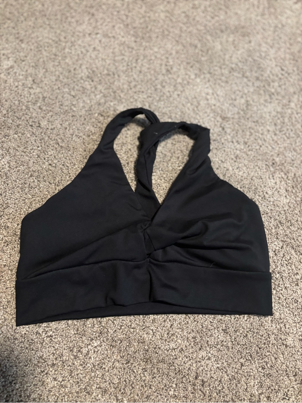 Victoria's Secret Black Twist-Front Bralette